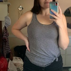 * Striped Tank Top